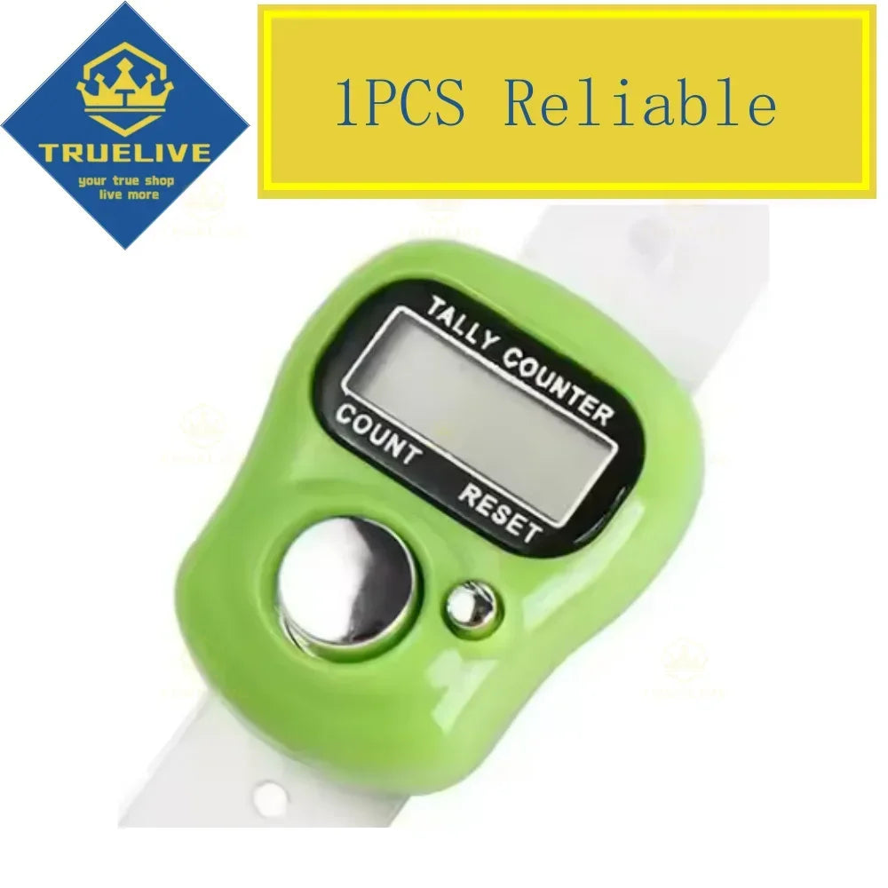 Digital Dhikr Counter Ring — Finger Tally for Daily Remembrance | 10 Colors