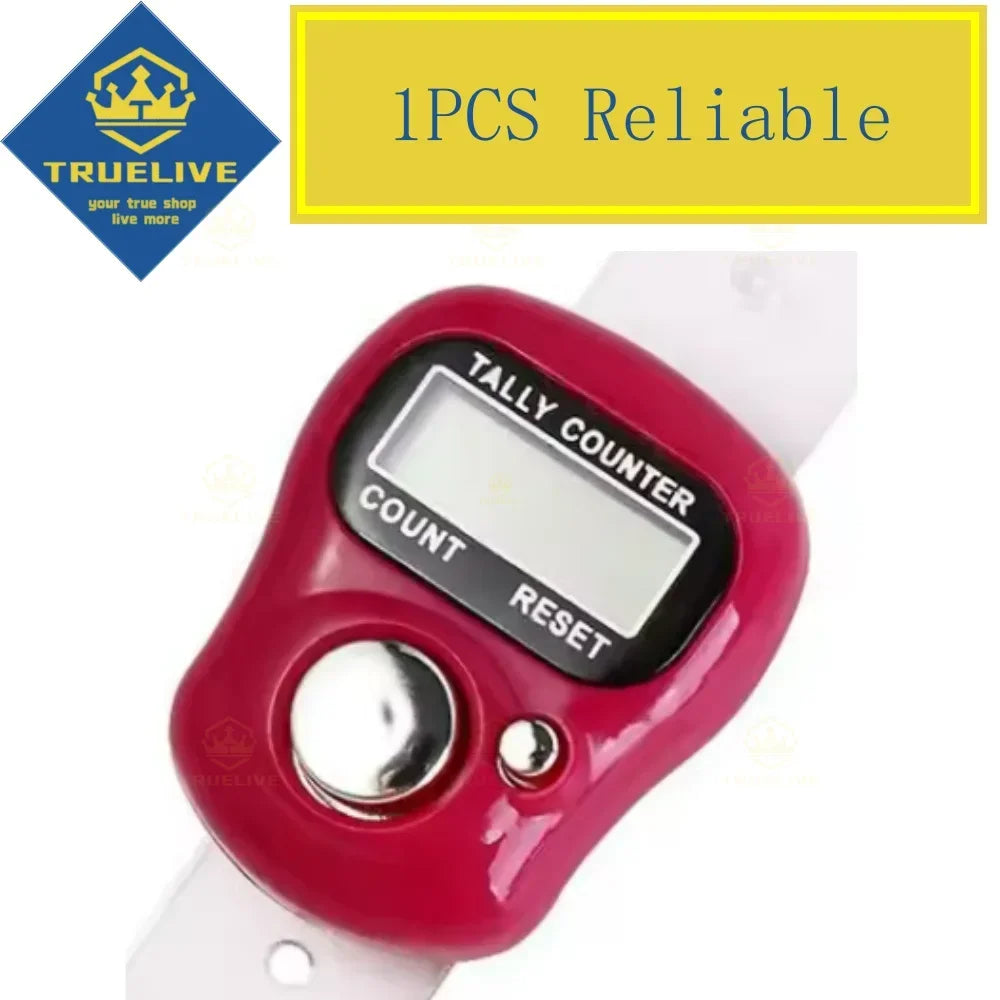 Digital Dhikr Counter Ring — Finger Tally for Daily Remembrance | 10 Colors