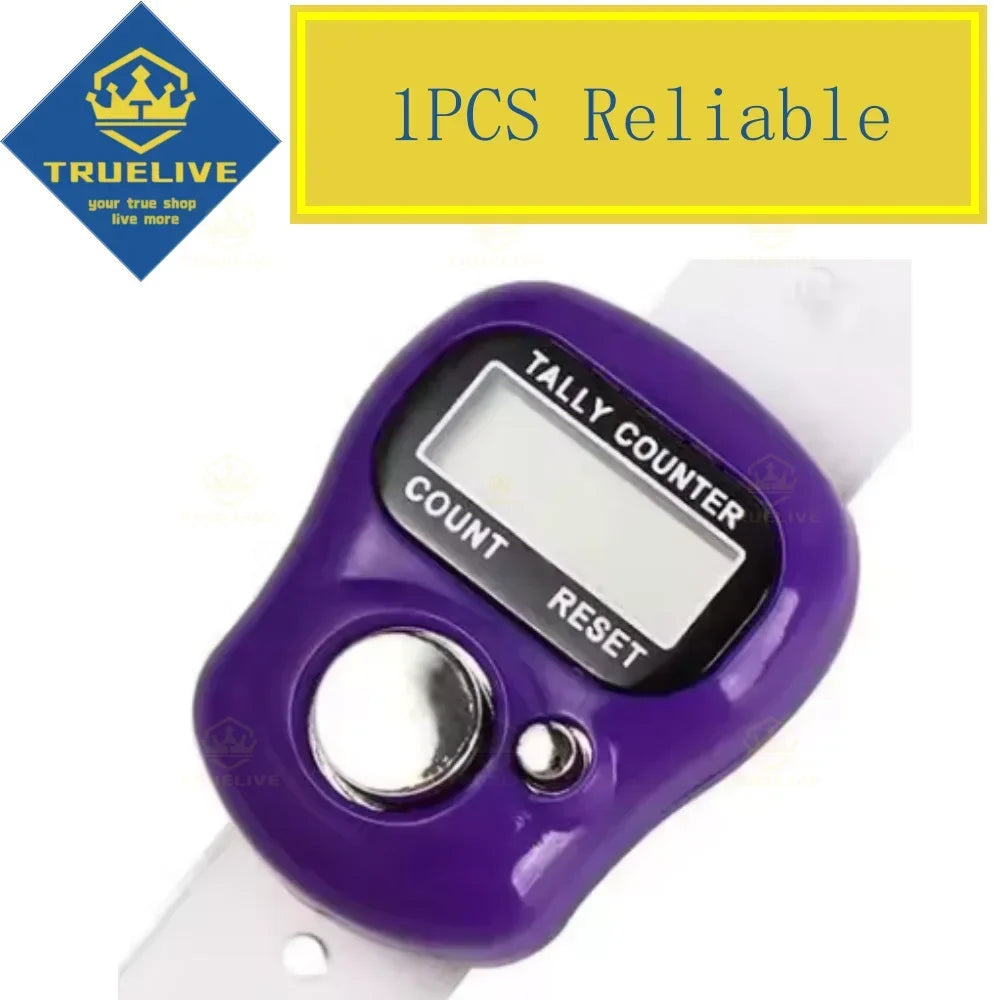Digital Dhikr Counter Ring — Finger Tally for Daily Remembrance | 10 Colors