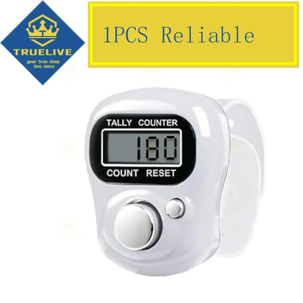 Digital Dhikr Counter Ring — Finger Tally for Daily Remembrance | 10 Colors